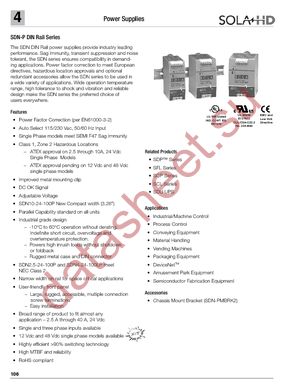 SDN5-48-100P datasheet  